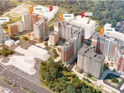 Генеральный план. ЖК «Скандинавский»|Новострой-М