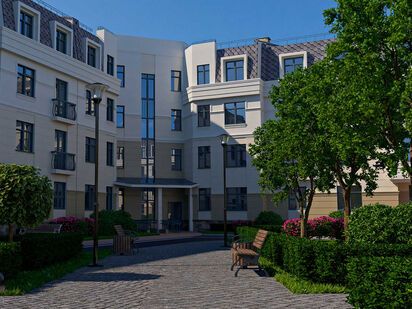 Всего в комплексе запроектировано 264 квартиры: от студий до четырехкомнатных квартир. ЖК «Грибовский лес»|Новострой-М