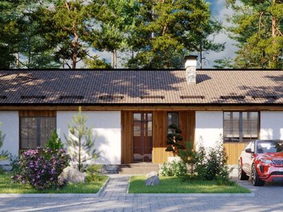 На территории поселка расположен универсальный магазин, детская и спортивная площадки, места для парковки автомобилей. Коттеджный поселок «Комфорт»|Новострой-М