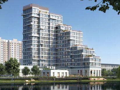 Общий вид. ЖК The Lake (Лэйк)|Новострой-М