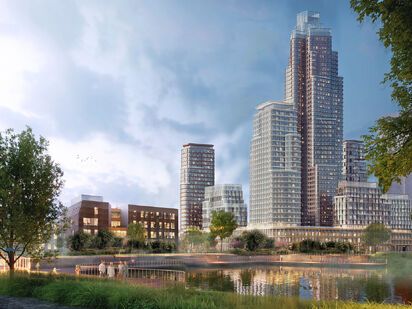 Всего в состав проекта войдет 8 корпусов высотой от 12 до 48 этажей. ЖК «Начало»|Новострой-М