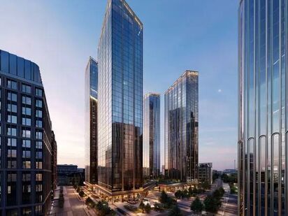 В рамках второй очереди будут построены четыре высотные башни. ЖК SLAVA (Слава)|Новострой-М