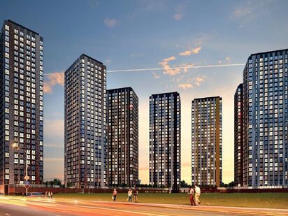 Первая очередь строительства включает 7 башен, названных по имени крупнейших мегаполисов мира. Дома построены и сданы в эксплуатацию ЖК «Метрополия»|Новострой-М