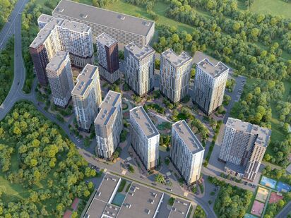 Генеральный план. ЖК «Одинград»|Новострой-М