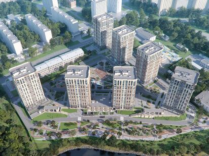 Генеральный план ЖК «Большая семерка»|Новострой-М