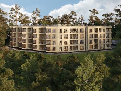 Четырехэтажный корпус с двумя подземными этажами Клубный дом «Точка отсчета»|Новострой-М