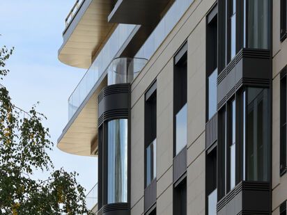 Вид на фасад Клубный дом TURGENEV (Тургенев)|Новострой-М