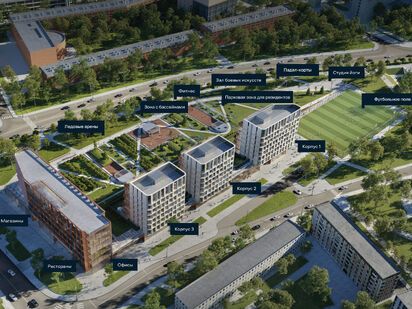 Генеральный план. ЖК «Дом Спорта»|Новострой-М