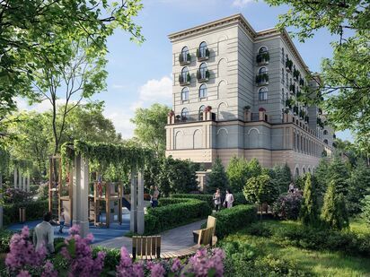 Клубный дом представляет собой 1 корпус высотой 6 этажей Wellton SPA Residence|Новострой-М