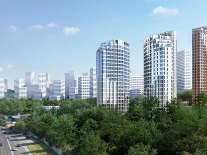 Общий вид ЖК Rotterdam (Роттердам)|Новострой-М