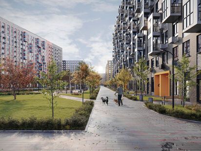 Первые этажи будут отданы коммерческой недвижимости. ЖК «Пятницкие Луга»|Новострой-М