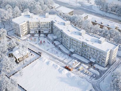 Генеральный план ЖК «Дом в Малаховке»|Новострой-М