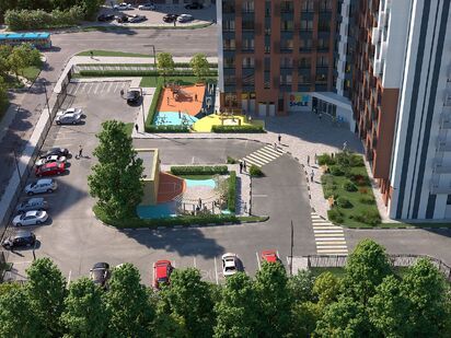 Территория ЖК ЖК DOM SMILE (Дом Смайл). ЖК DOM SMILE (Дом Смайл)|Новострой-М