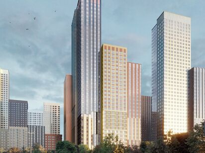Общий вид ЖК Sky Garden (Скай Гарден)|Новострой-М