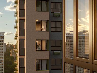 Вид на фасад. ЖК «Ильинойс»|Новострой-М