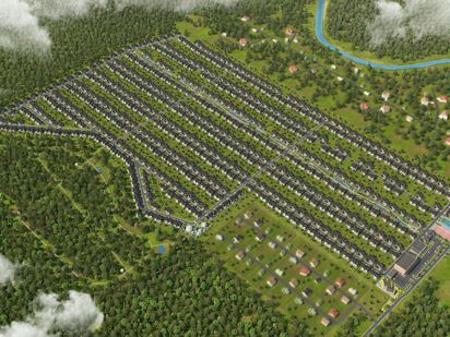 Генеральный план. Коттеджный поселок «Резиденция Булатово»|Новострой-М