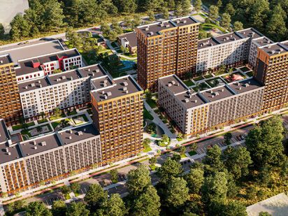 Генеральный план Квартал «Самолет 7»|Новострой-М