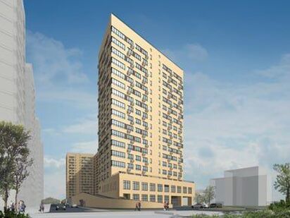 Общий вид корпуса. ЖК «Ривер парк 2.2» (Королёв)|Новострой-М