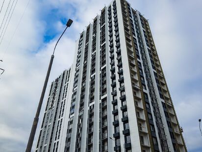 Фасад. Фото от 05.11.25 г. ЖК «Одинбург»|Новострой-М