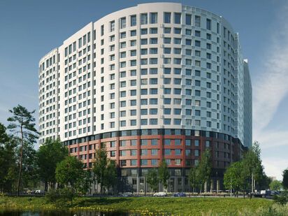 Вид корпуса ЖК «Мытищи-Сити»|Новострой-М