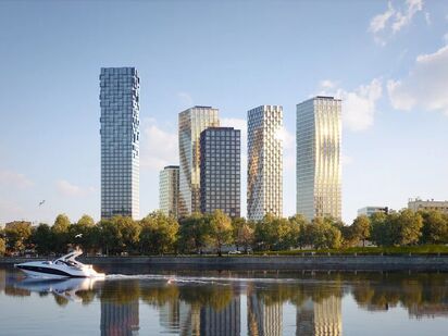 В рамках проекта запланировано строительство шести башен высотой от 24 до 47 этажей. ЖК High Life (Хай Лайф)|Новострой-М