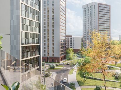 Корпуса различной этажности для большего комфорта и максимального количества видовых квартир Жилой остров Nagatino i-Land (Нагатино ай-лэнд)|Новострой-М