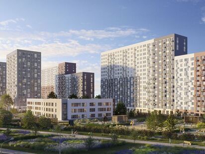 Проект располагается недалеко от Коробовского пруда, в 20 минутах езды от станции метро «Домодедовская». ЖК «Горки Парк»|Новострой-М