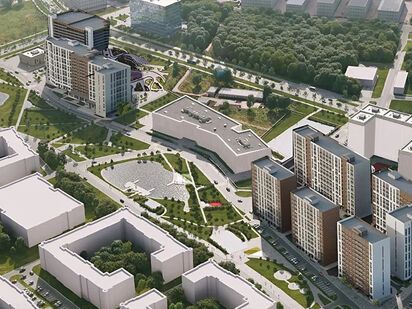 Генеральный план проекта ЖК «Троицкий»|Новострой-М