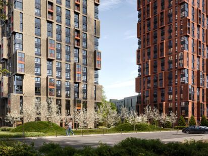 Из окон квартир на высоких этажах откроются панорамные виды на заповедник и водоемы. ЖК «Долина Яузы»|Новострой-М