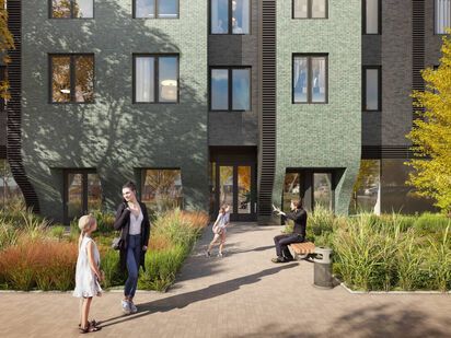 Инфраструктура комплекса включает в себя внутренний охраняемый двор без машин с детскими и спортивными площадками, местами для прогулок и отдыха. ЖК Pilot 9-18 (Пилот 9-18)|Новострой-М