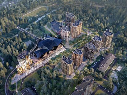 Генеральный план Russian Design District (Рашен Дизайн Дистрикт)|Новострой-М