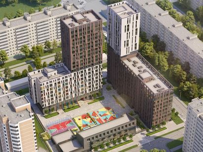 ЖК «Время». Вид сверху. ЖК «Время»|Новострой-М