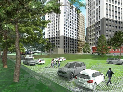 ЖК «Новое Лыткарино». Придомовая территория. ЖК «Новое Лыткарино»|Новострой-М