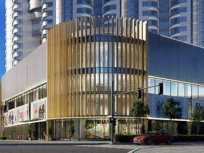 Проект класса реализован среди сложившейся невысотной застройки. «Дом-Мегалит в Королеве»|Новострой-М