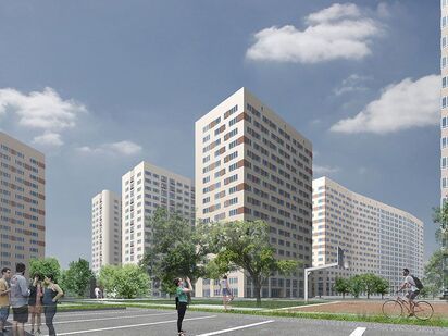 ЖК «River Park» (Королёв).Общий вид. ЖК «Ривер парк 3» (Королёв)|Новострой-М