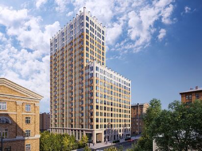 Общий вид Клубный дом GloraX Premium Белорусская (Глоракс Премиум Белорусская)|Новострой-М