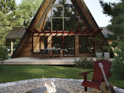 КП ART HOUSE - одноименный архитектурный проект ART.HOUSE Коттеджный поселок ART HOUSE (Арт Хаус)|Новострой-М