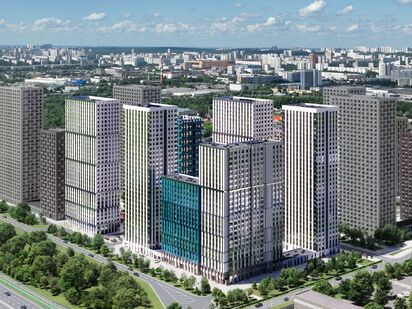 Общий вид. ЖК «Русич Кантемировский»|Новострой-М