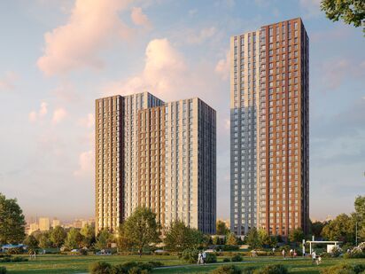 Общий вид ЖК Twelve (Твелв)|Новострой-М