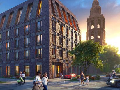 Придомовая территория. Клубный дом «Долгоруковская, 25»|Новострой-М