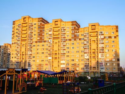 Вид готовых корпусов. Ноябрь 2018 года.