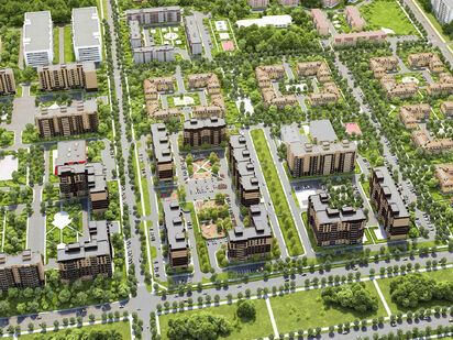 Генеральный план ЖК «Олимп 3» (Клин)|Новострой-М