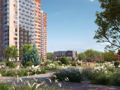 Благоустройство территории. ЖК «Аквилон Митино»|Новострой-М