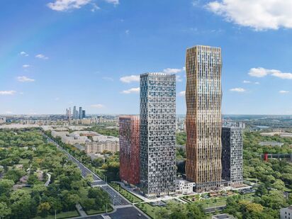 Общий вид ЖК. ЖК Indy Towers (Инди Тауэрс)|Новострой-М