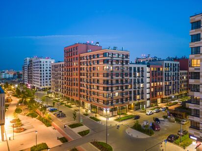 Вид на квартал Жилой квартал LIFE Варшавская|Новострой-М