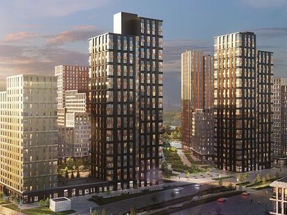 Общий вид. Жилой район ÁLIA (АЛИА)|Новострой-М