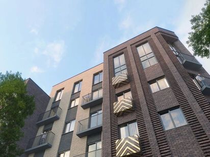 Фасад ЖК «Джи Три Михалевич»|Новострой-М