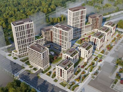 Генеральный план Жилой квартал Shagal (Шагал)|Новострой-М