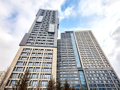 Вид на корпус ЖК ONYX DELUXE (Оникс Делюкс)|Новострой-М