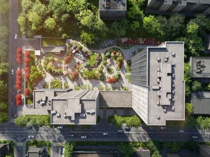 Вид сверху Левел Селигерская|Новострой-М